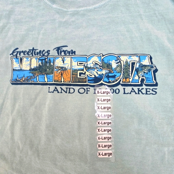 Blue 84 Minnesota Graphic Tee - Light Green - Picture 2 of 6